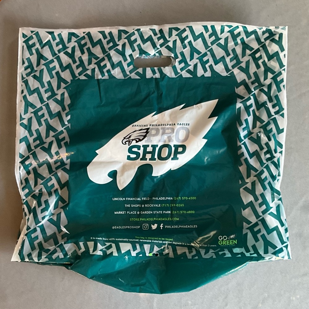 Philadelphia Eagles Pro Shop Bag ONLY - Picture 1 of 3